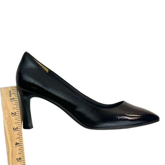 ROCK PORT WOMEN'S TOTAL MOTION SHEEHAN HEEL SHOES SIZE: 6.5 IN BLACK PATENT. - Picture 11 of 14